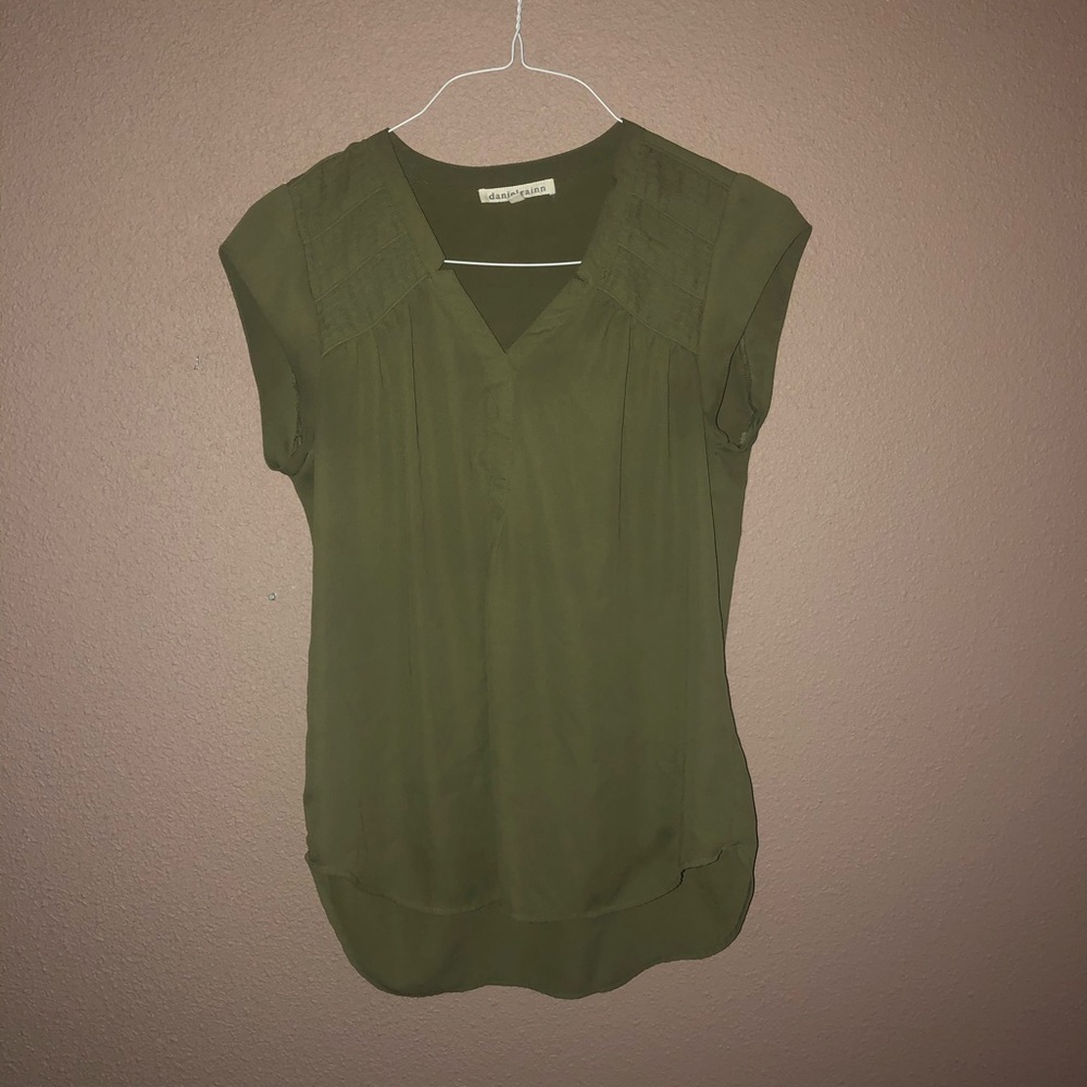 Daniel Rainn Olive Blouse